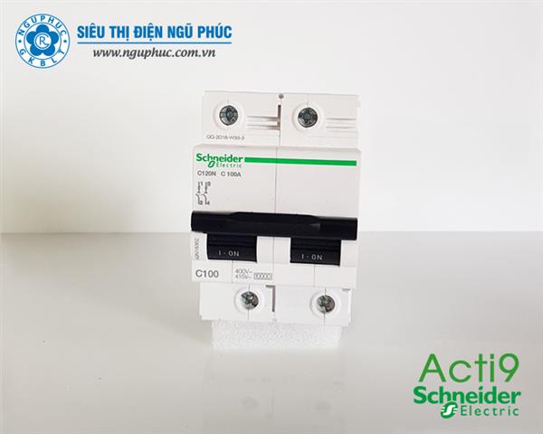 MCB 2P 100A Acti9 Schneider (A9N18362)