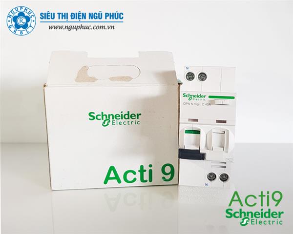 RCBO 1P+N 40A 30mA Acti 9 Schneider (A9D31640)