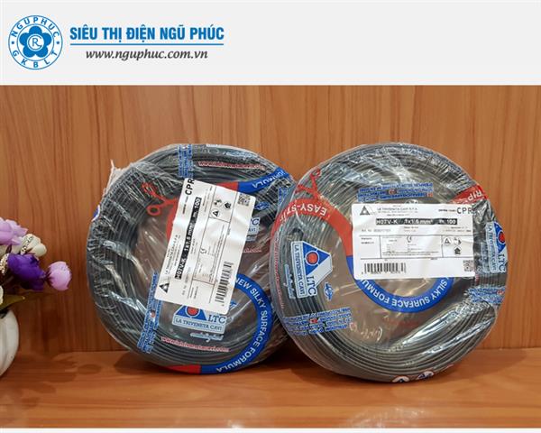Dây điện nhập khẩu Italy 1 x 1,5 (H07V-K)