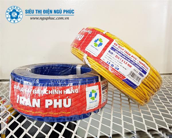 Dây đơn Trần Phú 1 x 4