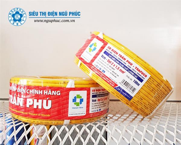 Dây đôi Trần Phú 2 x 1,5