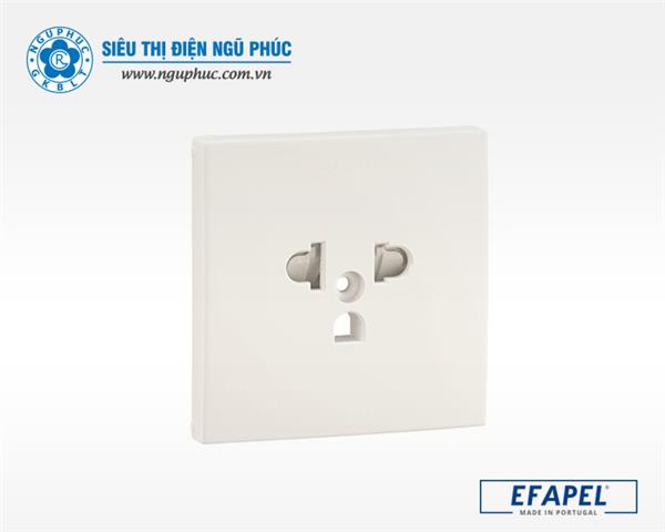 Mặt ổ cắm màn che Efapel - 90842T-BR,MF