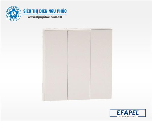 Phím nhấn ba Efapel - 90661T-BR,MF