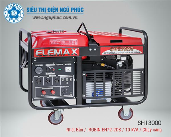 Máy phát điện nhập khẩu Elemax SH13000 (10kVA)