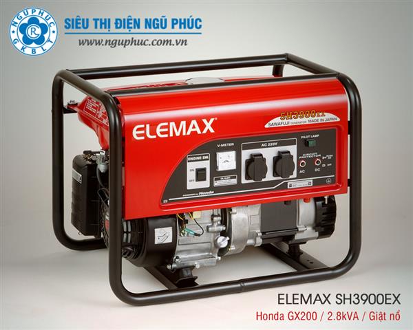 Máy phát điện Elemax SH3900EX (2.8kVA) - Nhập khẩu chính hãng