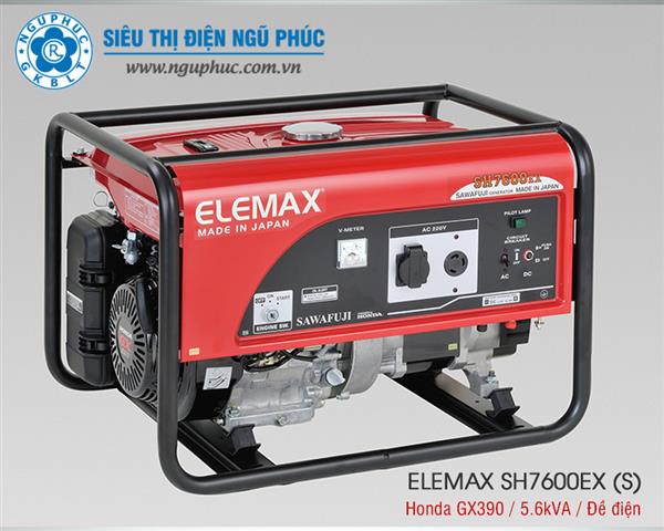 Máy phát điện Elemax SH7600EX(S) (5.6kVA) - Nhập khẩu chính hãng