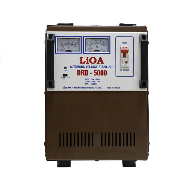 Ổn áp 5KVA DRI-II (90-250V) Lioa