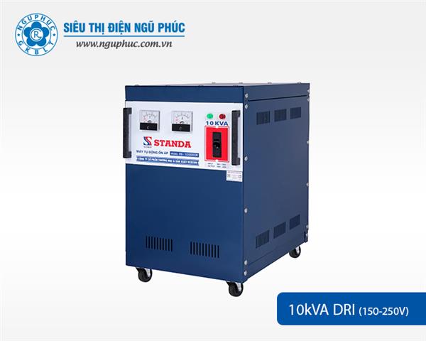 Ổn áp 10KVA DRI  (Dải 90-250) Standa