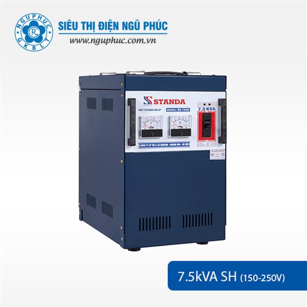 Ổn áp 7.5KVA SH  (Dải 150-250) Standa