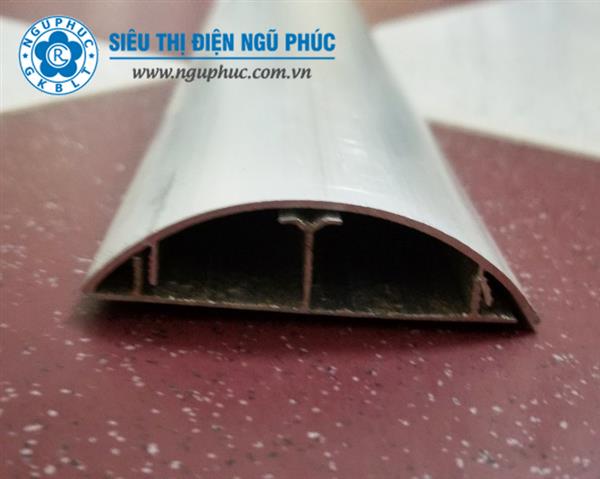 Nẹp bán nguyệt nhôm 80 x 20 x 2000mm