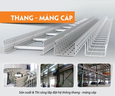 Ngũ Phúc Sản xuất - Thi công lắp đặt thang máng cáp