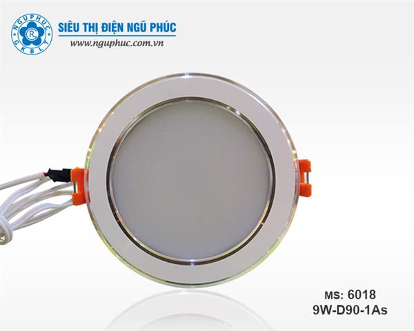 Đèn âm trần Led 6018 - 9W (3 màu)