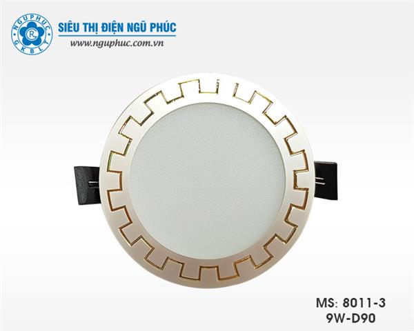 Đèn âm trần Led NEE 8011-3 (3 màu)