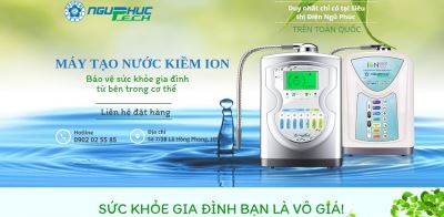 Máy tạo nước kiềm Ion